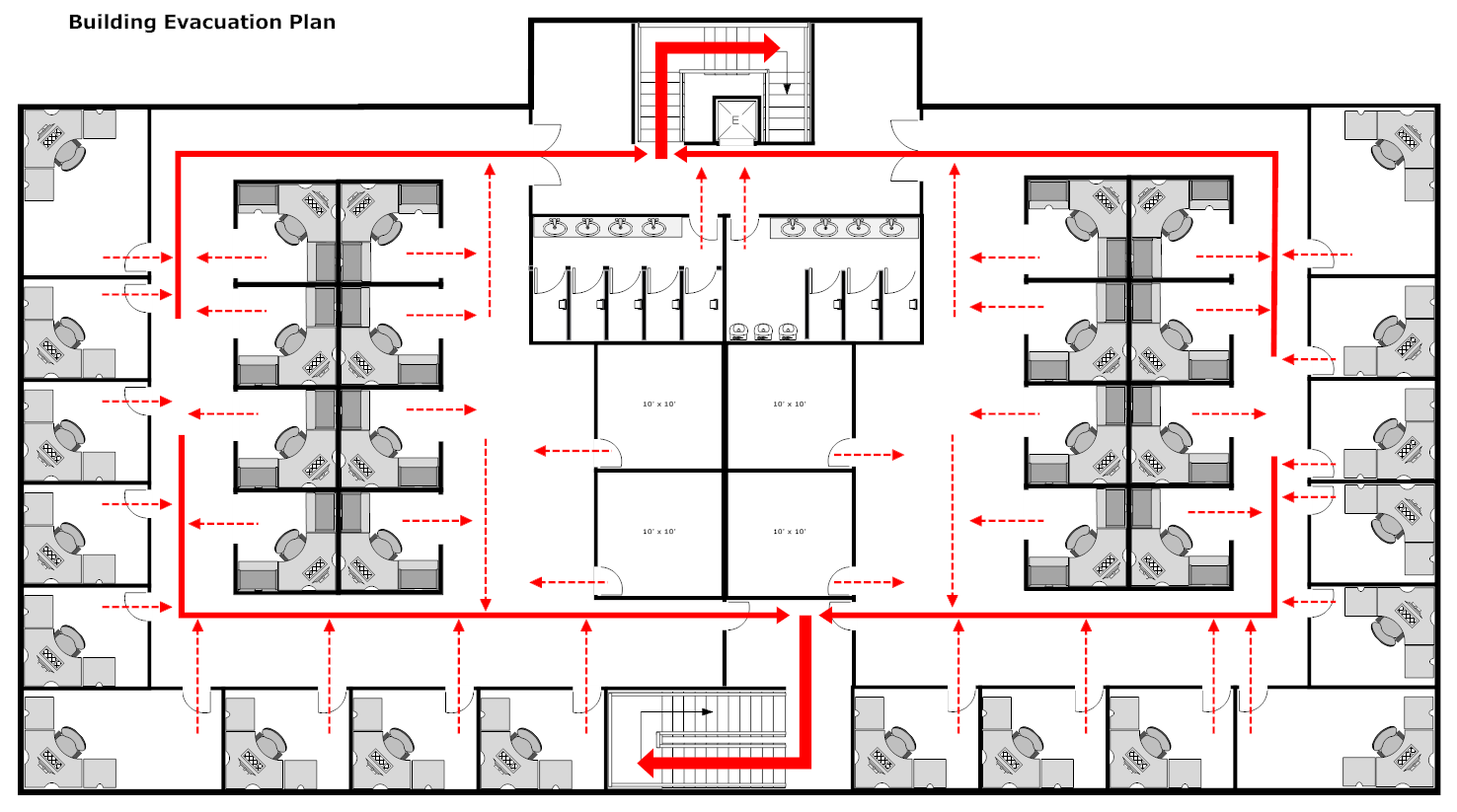 Evacuation Digrams